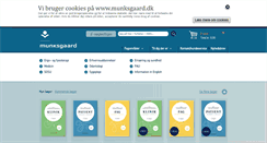 Desktop Screenshot of munksgaard.dk
